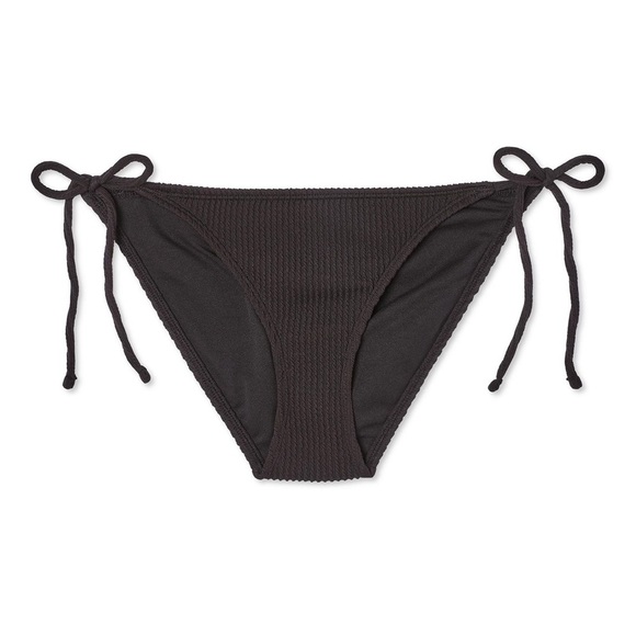 No Boundaries Woman’s Small Black Side Tie Bathing Suit Bottoms - Picture 1 of 7